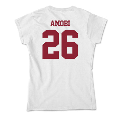 UMass - NCAA Football : Chibuzo Amobi - Soft Style Women’s T-Shirt-1