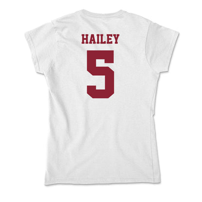 UMass - NCAA Men's Basketball : Cam Hailey - Soft Style Women’s T-Shirt-1