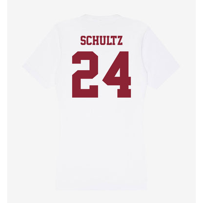 UMass - NCAA Women's Soccer : Amanda Schultz - Women's V-Neck T-Shirt-1