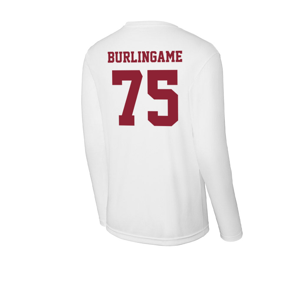 UMass - NCAA Football : Tanner Burlingame - Activewear Long Sleeve T-Shirt-1
