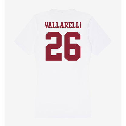 UMass - NCAA Women's Lacrosse : Rachel Vallarelli - Women's V-Neck T-Shirt-1