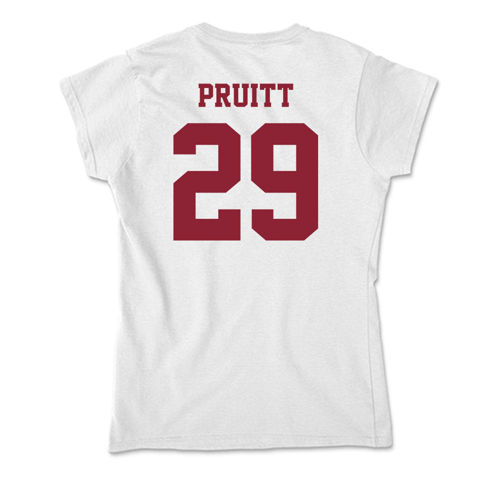 UMass - NCAA Football : Kareem Pruitt - Soft Style Women’s T-Shirt-1