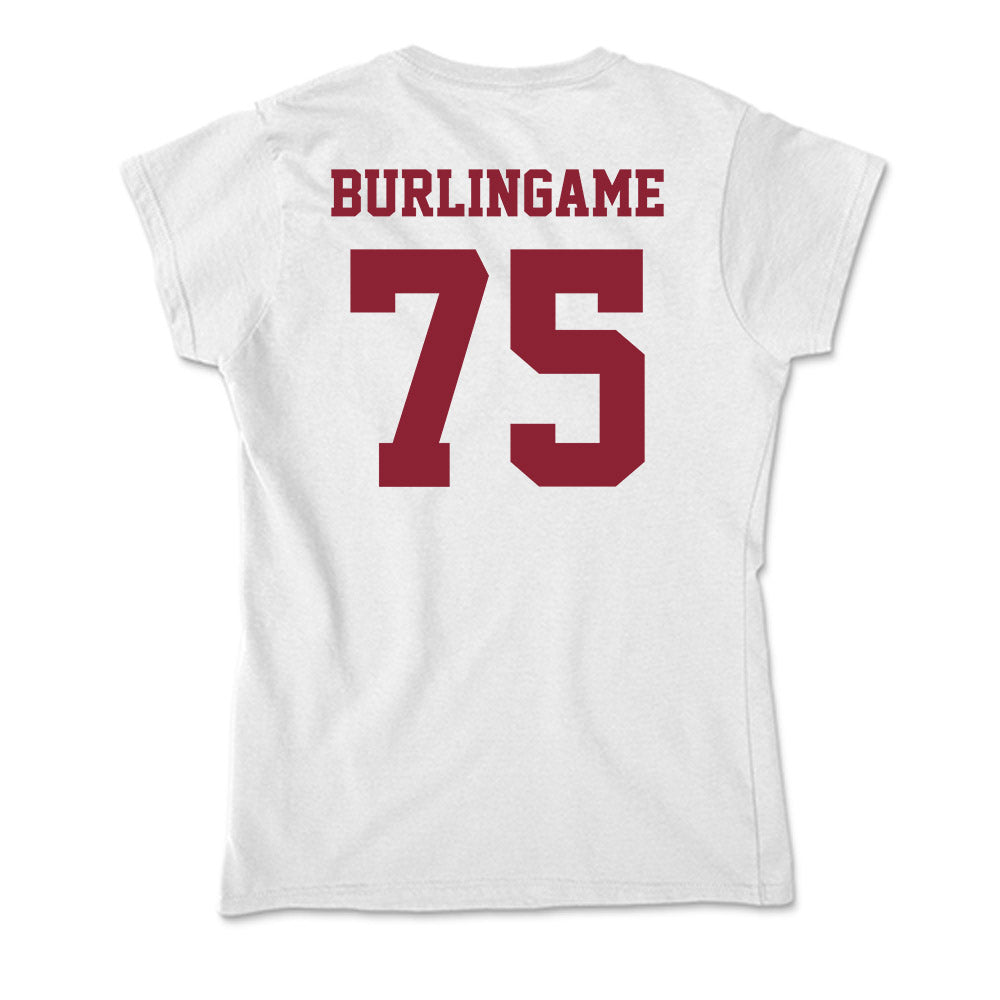UMass - NCAA Football : Tanner Burlingame - Soft Style Women’s T-Shirt-1
