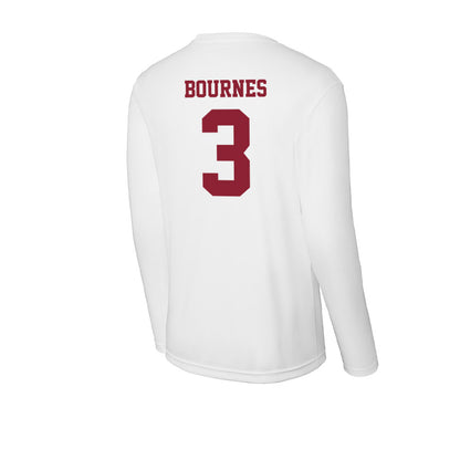 UMass - NCAA Football : Kendall Bournes - Activewear Long Sleeve T-Shirt-1