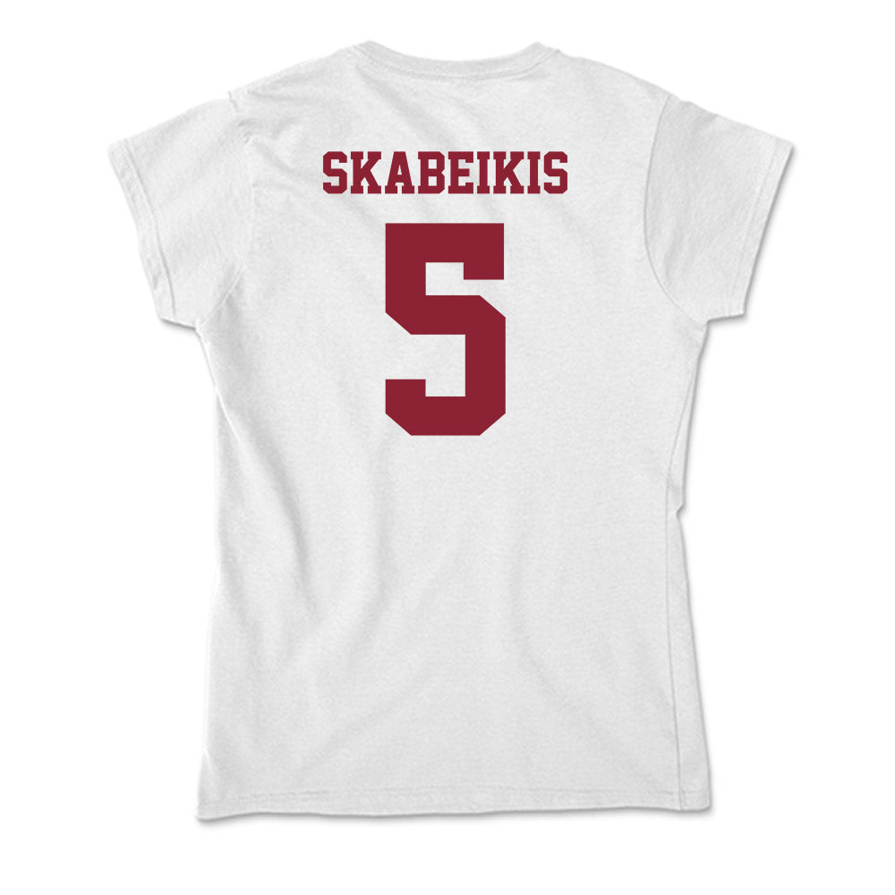 UMass - NCAA Women's Soccer : Sophie Skabeikis - Soft Style Women’s T-Shirt-1