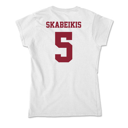 UMass - NCAA Women's Soccer : Sophie Skabeikis - Soft Style Women’s T-Shirt-1