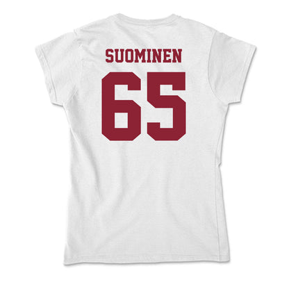 UMass - NCAA Football : Samu Suominen - Soft Style Women’s T-Shirt-1