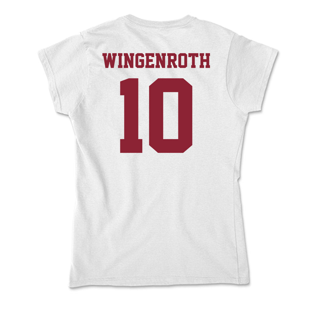 UMass - NCAA Baseball : Brandon Wingenroth - Soft Style Women’s T-Shirt-1
