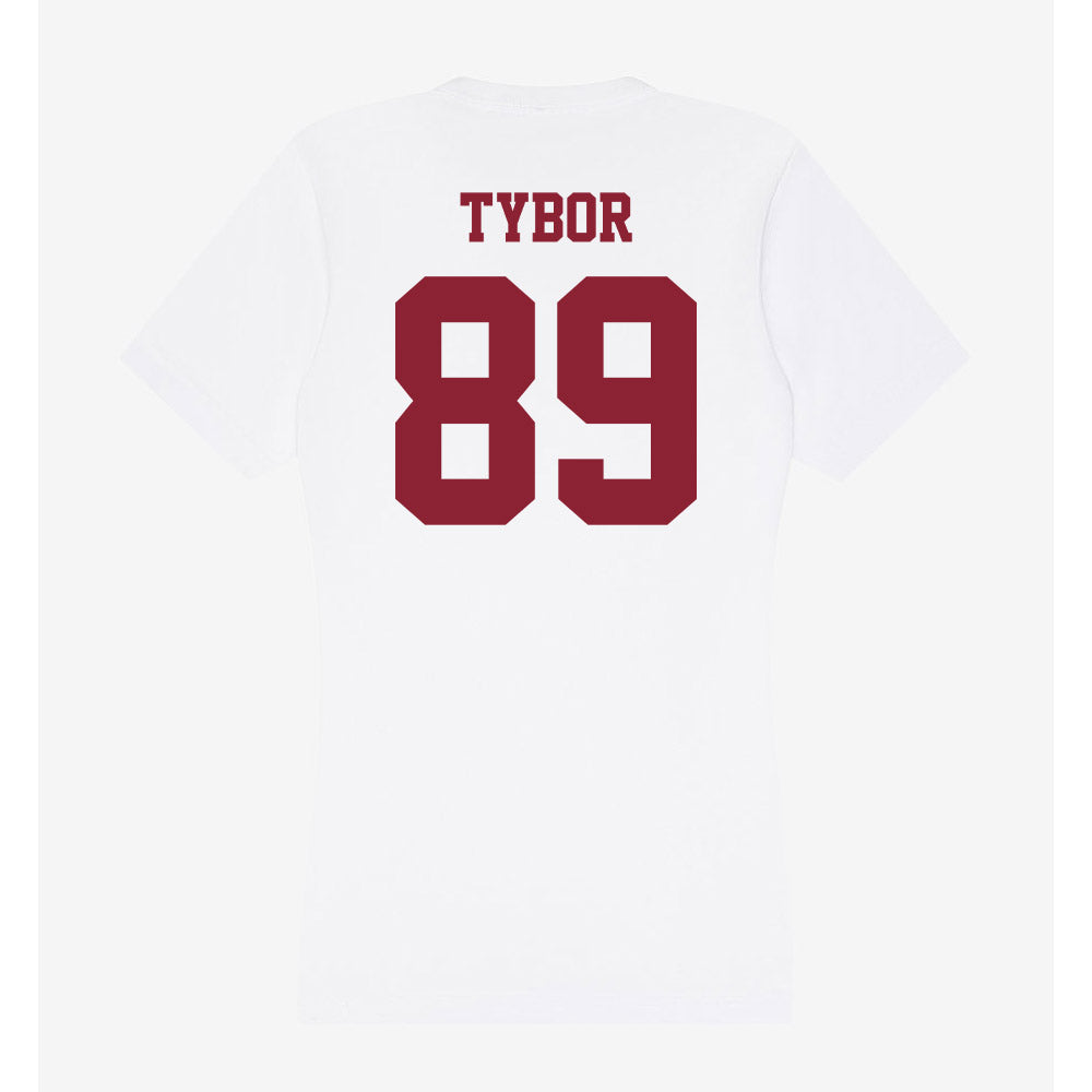 UMass - NCAA Football : Matthew Tybor - Women's V-Neck T-Shirt-1