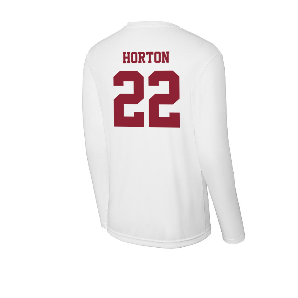 UMass - NCAA Softball : Natalee Horton - Activewear Long Sleeve T-Shirt-1