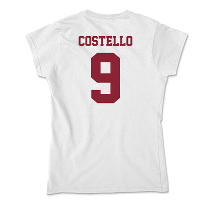 UMass - NCAA Women's Soccer : Peyton Costello - Soft Style Women’s T-Shirt-1