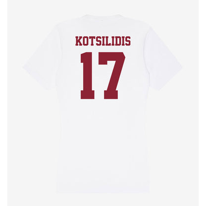 UMass - NCAA Men's Lacrosse : Max Kotsilidis - Women's V-Neck T-Shirt-1