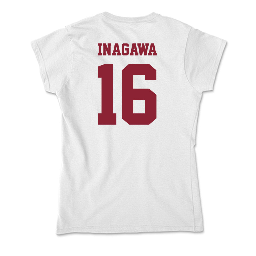 UMass - NCAA Football : Logan Inagawa - Soft Style Women’s T-Shirt-1