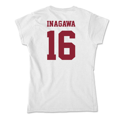 UMass - NCAA Football : Logan Inagawa - Soft Style Women’s T-Shirt-1