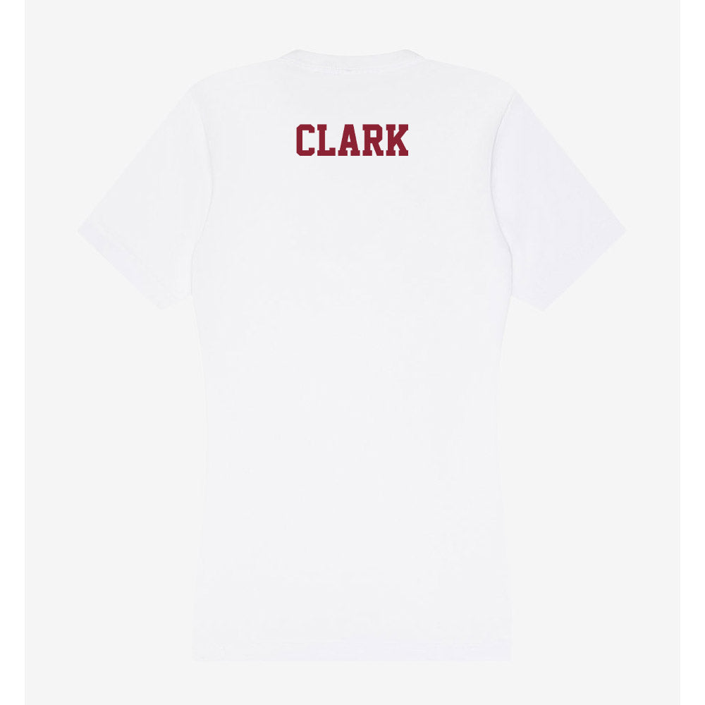 UMass - NCAA Men's Track & Field : Malcolm Clark - Women's V-Neck T-Shirt-1