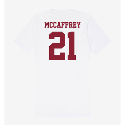 UMass - NCAA Women's Soccer : Annie McCaffrey - Women's V-Neck T-Shirt-1