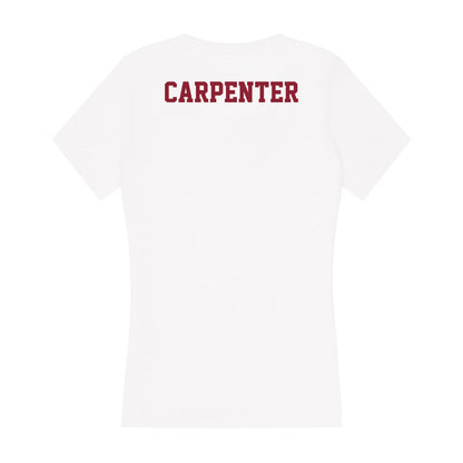 UMass - NCAA Women's Rowing : Lauren Carpenter - Women's V-Neck T-Shirt-1