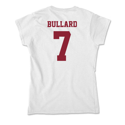 UMass - NCAA Women's Basketball : Leah Bullard - Soft Style Women’s T-Shirt-1