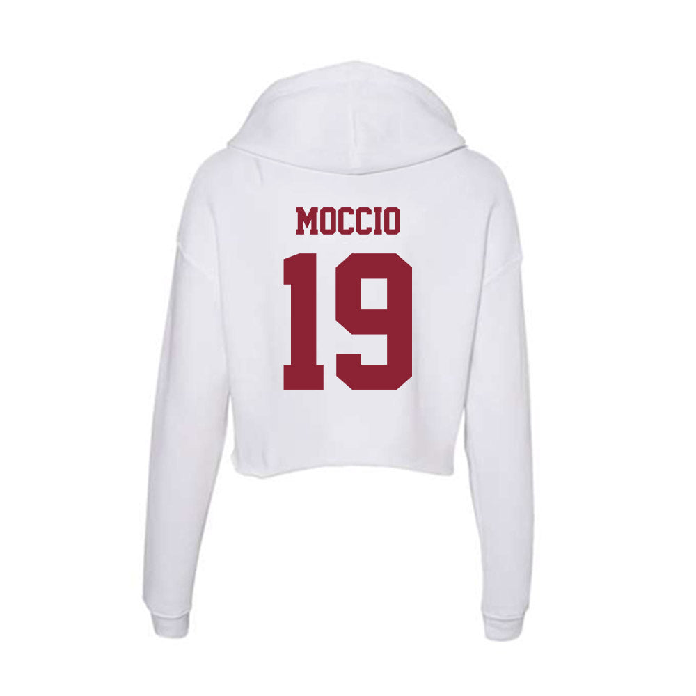  - NCAA Men's Soccer : Brad Moccio - Women's Crop Fleece Hoodie-1