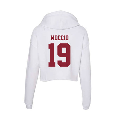  - NCAA Men's Soccer : Brad Moccio - Women's Crop Fleece Hoodie-1