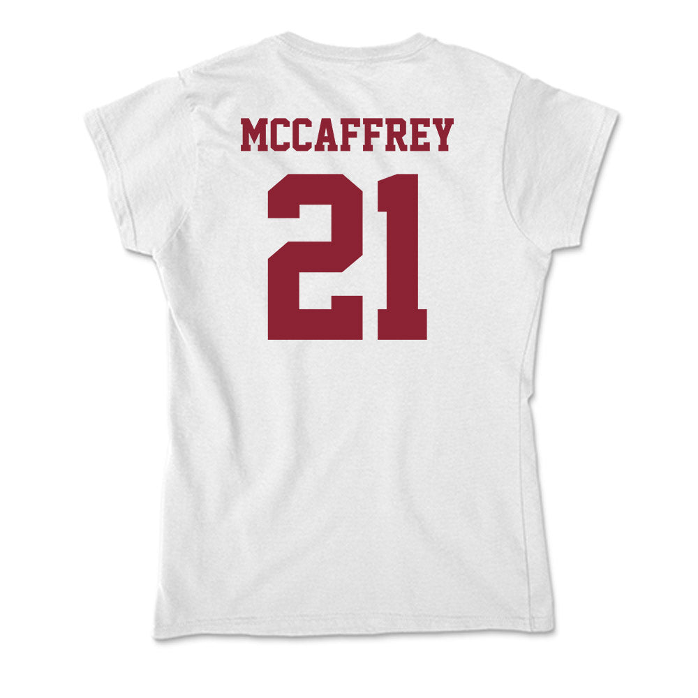 UMass - NCAA Women's Soccer : Annie McCaffrey - Soft Style Women’s T-Shirt-1