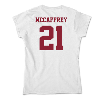 UMass - NCAA Women's Soccer : Annie McCaffrey - Soft Style Women’s T-Shirt-1