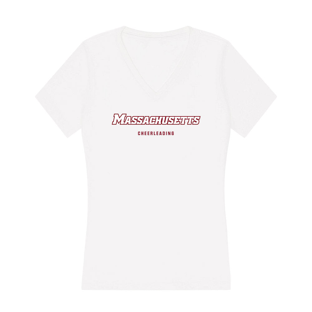 UMass - NCAA Cheerleading : Gabriella Busa - Women's V-Neck T-Shirt-0