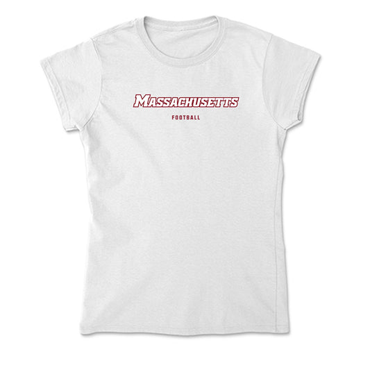 UMass - NCAA Football : Moritz Strempel - Soft Style Women’s T-Shirt-0