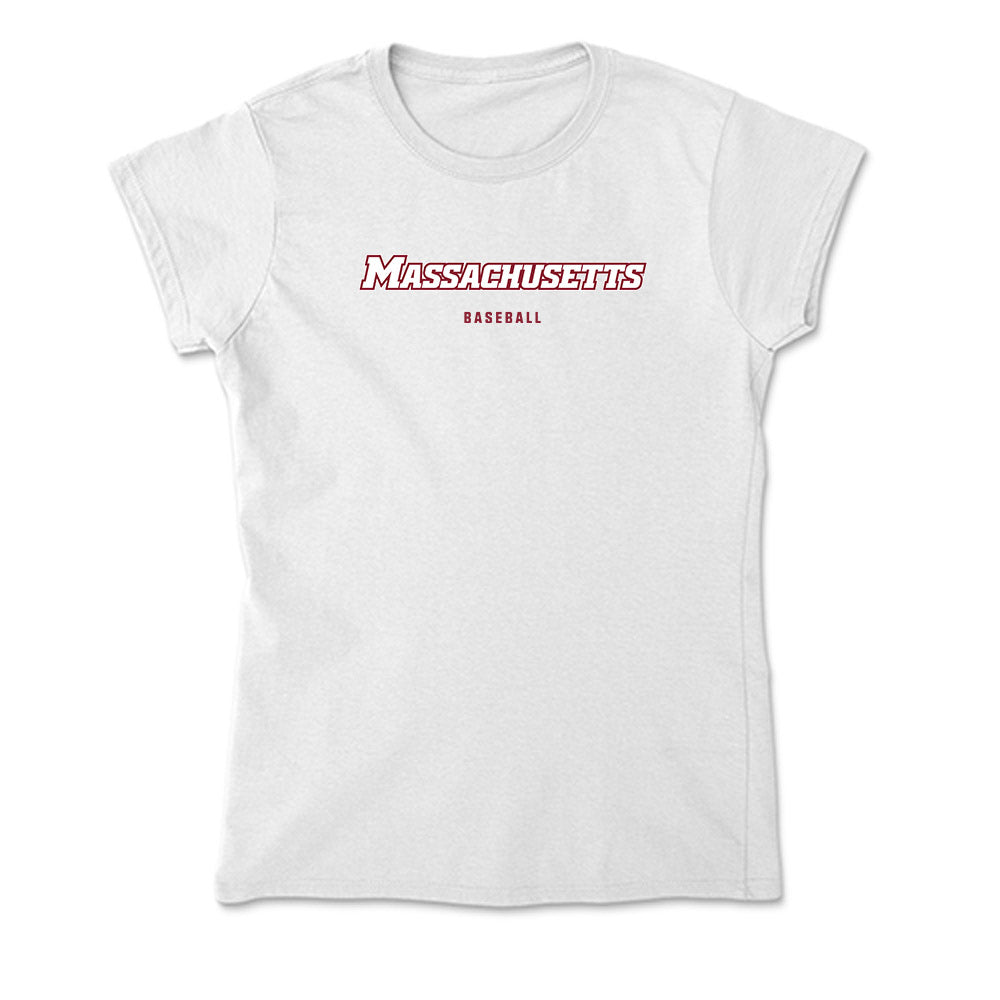 UMass - NCAA Baseball : Callen Powers - Soft Style Women’s T-Shirt-0