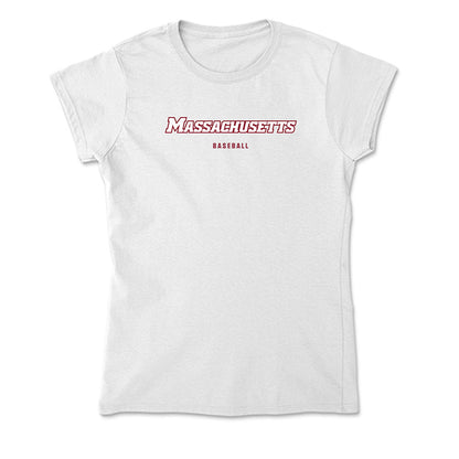 UMass - NCAA Baseball : Callen Powers - Soft Style Women’s T-Shirt-0