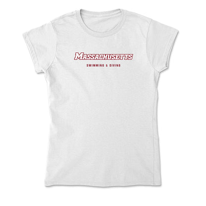 UMass - NCAA Women's Swimming & Diving : Elle Gray - Soft Style Women’s T-Shirt-0