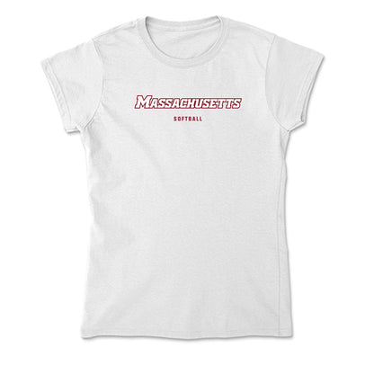 UMass - NCAA Softball : Riain Keefe - Soft Style Women’s T-Shirt-0