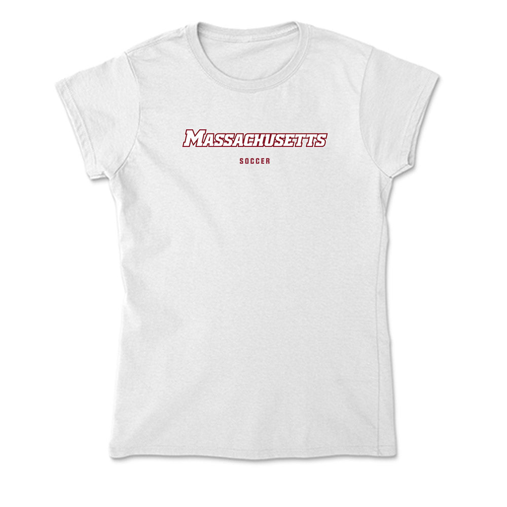 UMass - NCAA Women's Soccer : Peyton Costello - Soft Style Women’s T-Shirt-0