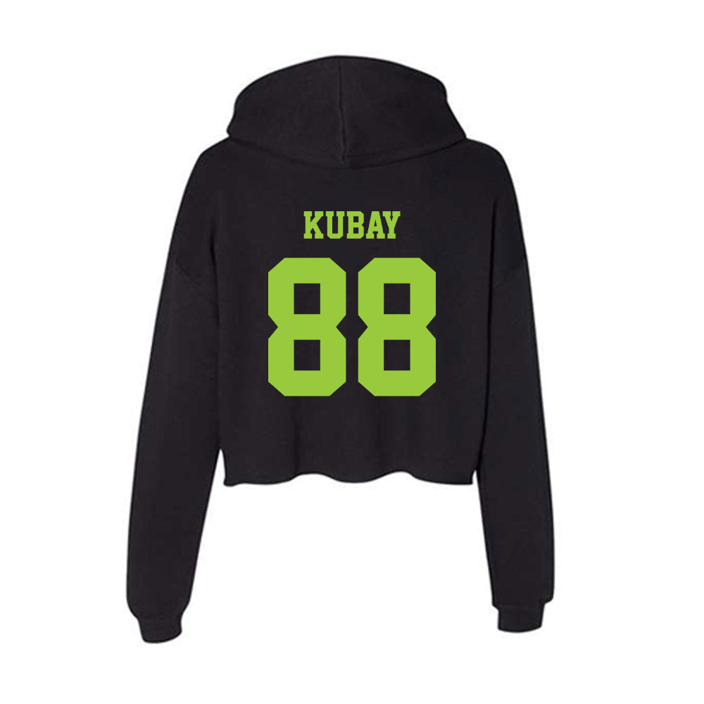 USF - NCAA Football : Brandon Kubay - Classic Shersey Women's Crop Fleece Hoodie-1