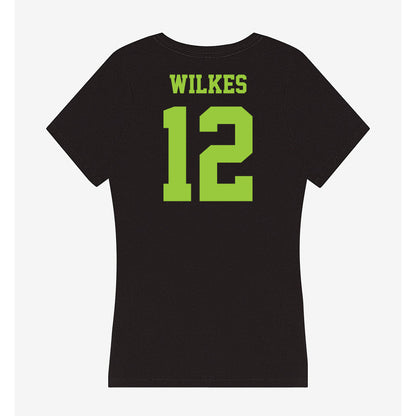 USF - NCAA Softball : Kacey Wilkes - Women's V-Neck T-Shirt-1