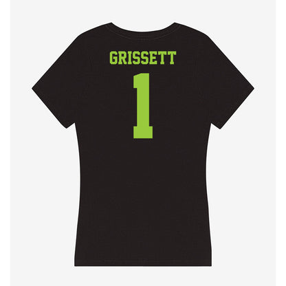 USF - NCAA Women's Lacrosse : Elise Grissett - Women's V-Neck T-Shirt-1