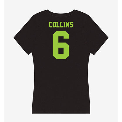 USF - NCAA Men's Basketball : Daimion Collins - Women's V-Neck T-Shirt-1