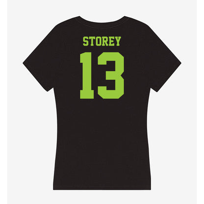 USF - NCAA Baseball : Easton Storey - Women's V-Neck T-Shirt-1