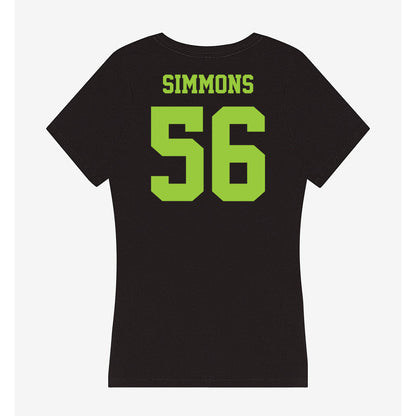 USF - NCAA Football : Terry Simmons - Women's V-Neck T-Shirt-1