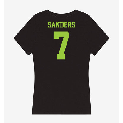 USF - NCAA Men's Basketball : Caleb Sanders - Women's V-Neck T-Shirt-1