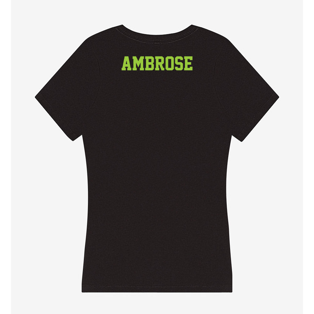 USF - NCAA Women's Sailing : Reese Ambrose - Women's V-Neck T-Shirt-1