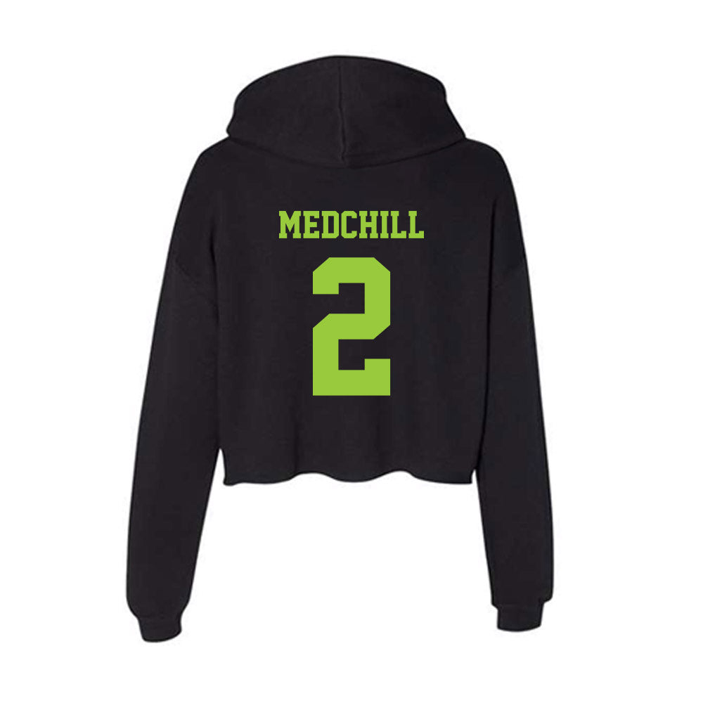 USF - NCAA Beach Volleyball : Ariana Medchill - Women's Crop Fleece Hoodie-1