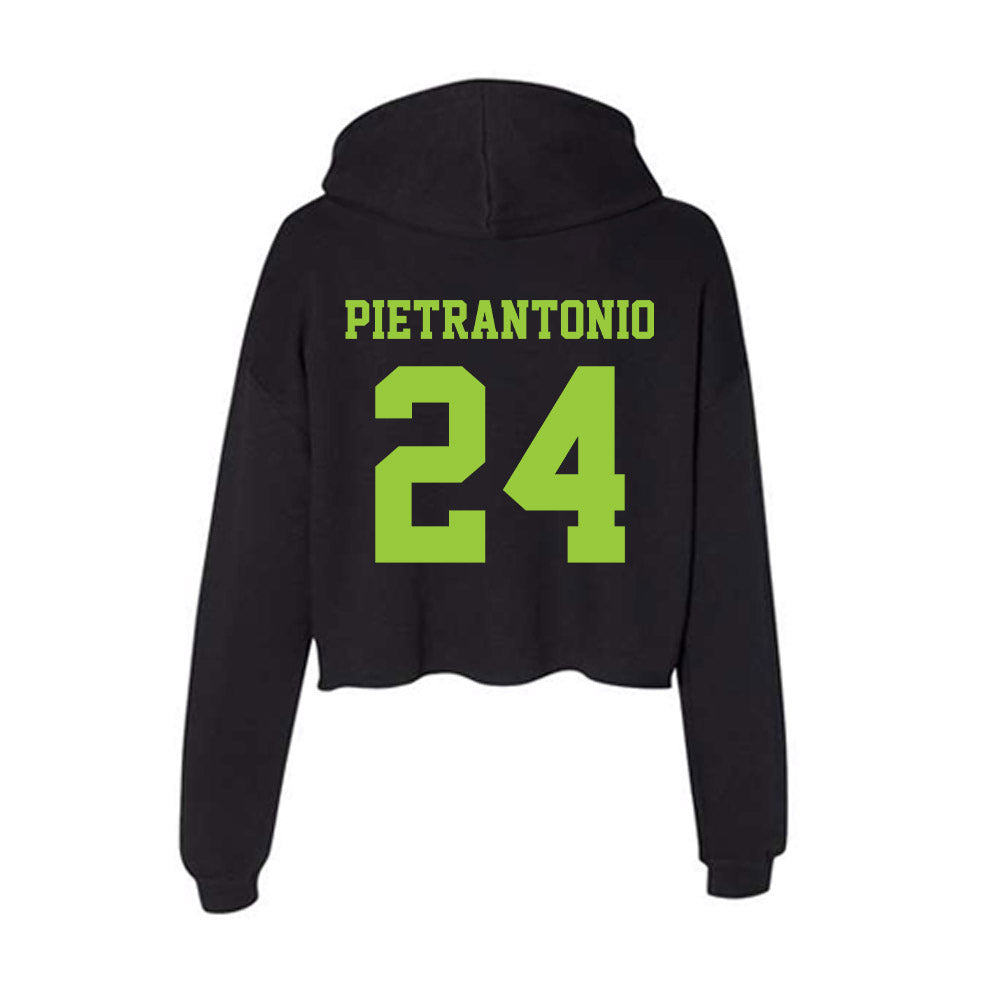USF - NCAA Men's Soccer : Nicolas Pietrantonio - Women's Crop Fleece Hoodie-1