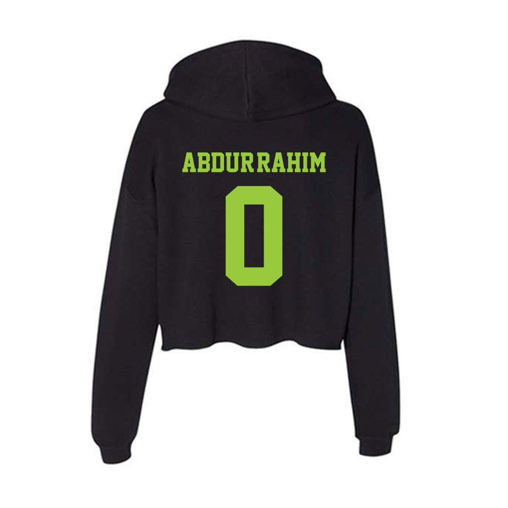 USF - NCAA Women's Volleyball : Samiyah Abdur-rahim - Women's Crop Fleece Hoodie-1