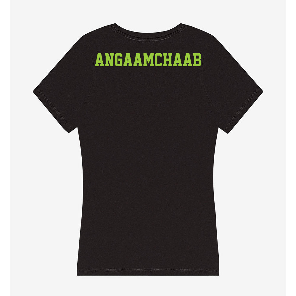 USF - NCAA Women's Track & Field : Mercy Angaamchaab - Women's V-Neck T-Shirt-1