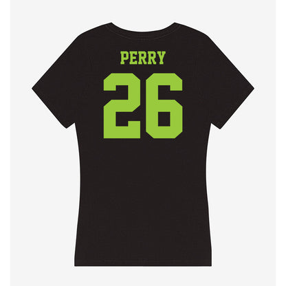 USF - NCAA Women's Lacrosse : Morgan Perry - Women's V-Neck T-Shirt-1