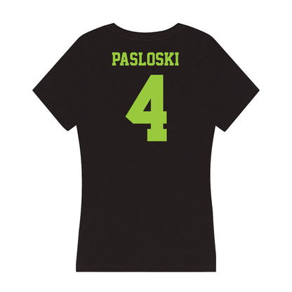 USF - NCAA Beach Volleyball : Sasha Pasloski - Women's V-Neck T-Shirt-1