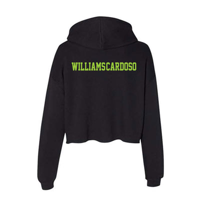 USF - NCAA Men's Track & Field : Alesandro Williams-Cardoso - Women's Crop Fleece Hoodie-1