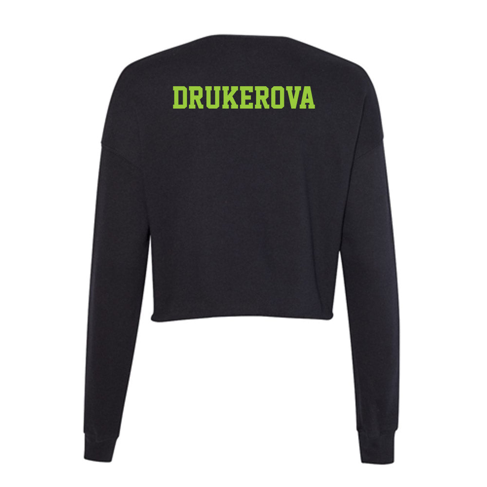 USF - NCAA Women's Tennis : Amelie Drukerova - Women's Cropped Crew Fleece-1