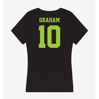 USF - NCAA Women's Lacrosse : Avery Graham - Women's V-Neck T-Shirt-1